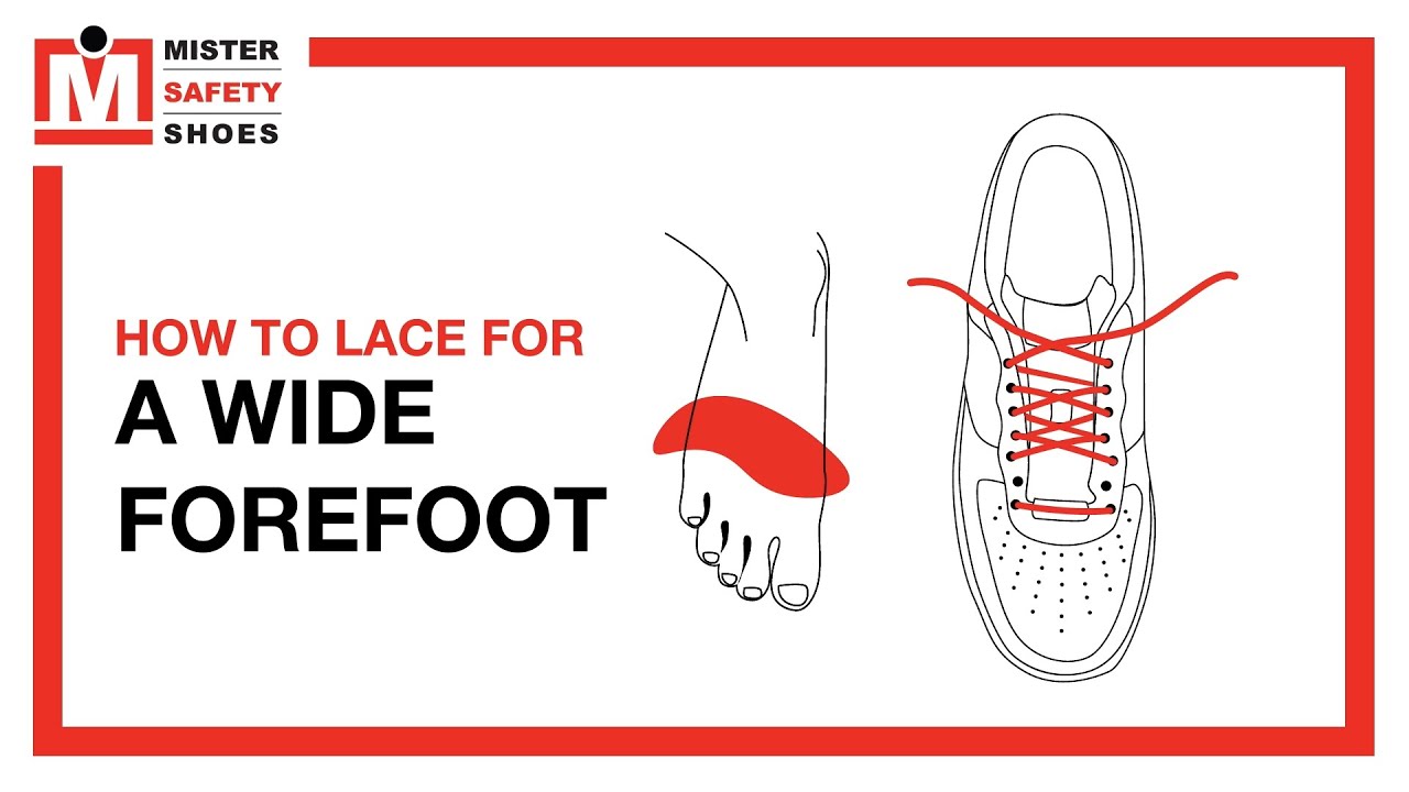 How to Lace for a Wide Forefoot