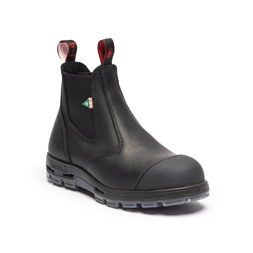 Bobcat With Scuff Cap Unisex 6" Steel Toe Work Boots PSBBKS