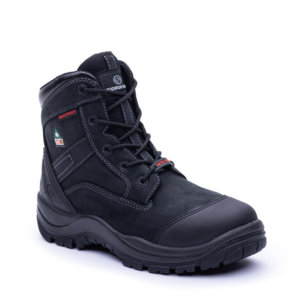 Sidewinder Rankin Black work boots