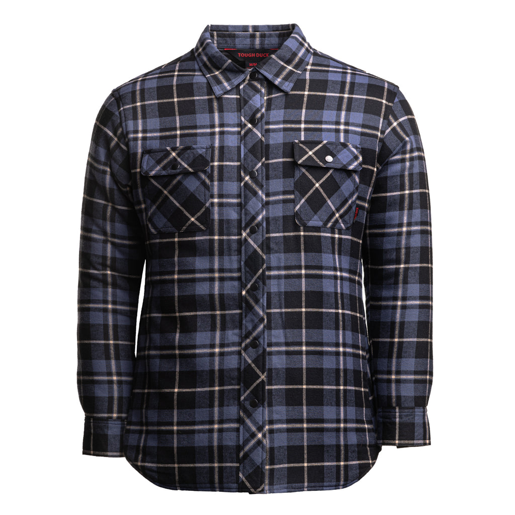 Tough Duck Quilt-lined Flannel Shirt WS111NY